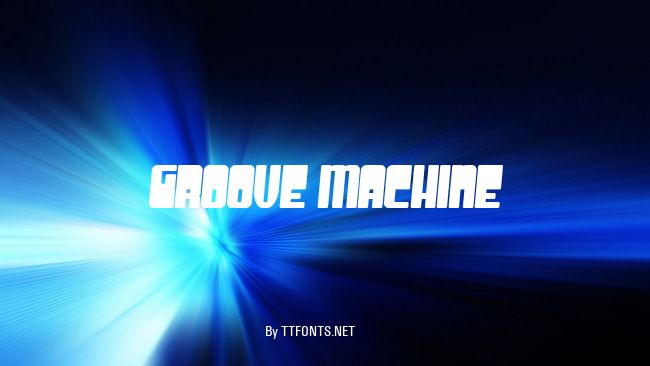 Groove Machine example